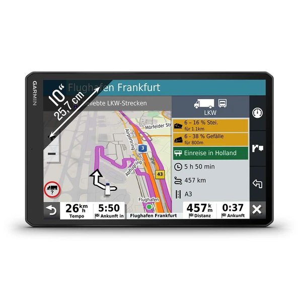 Garmin 010-02315-10 kamyon navigasyon cihazı, Noir, 10,1 inç (25,7 cm) ürün görseli 1