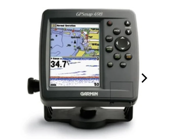 Garmin GPSMAP 498 Sounder 5-Inch Sualtı Marine GPS ve Chartplotter with Sounder (Internal Antenna) ürün görseli 1