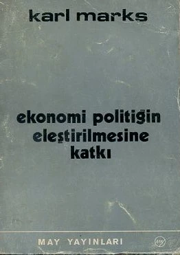 Ekonomi Politiğin Eleştirilmesine Katkı ürün görseli 1