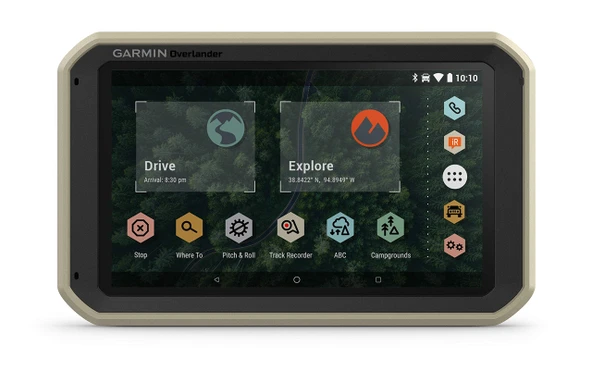 Garmin Overlander, Off-Grid Rehberliği için Çok amaçlı Navigator ürün görseli 1