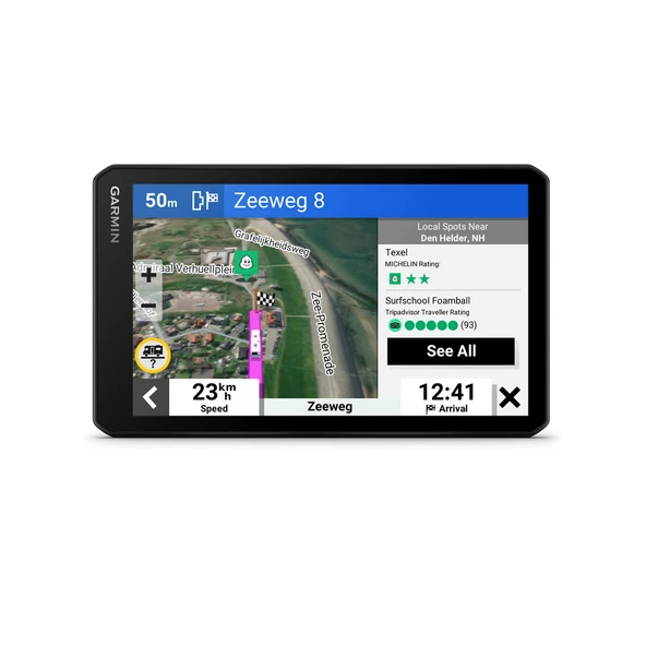 Garmin navigasyon cihazı, siyah, 7 inç (17,8 cm) ürün görseli 1