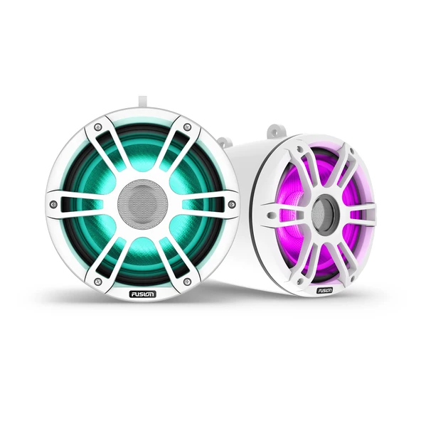 Garmin Fusion® Signature Series 3i Marine Wake Tower Konuşmacılar, 6.5" 230-watt CRGBW Sports White Marine Wake Tower Konuşmacılar (Pair) ürün görseli 1