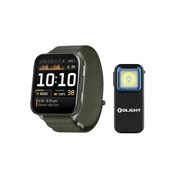 Garmin Venu X1 Moss, Guangzhou Caseback ve Moss ComfortFit Clean Band Sche ile Guangzhou Video-On (2 Madde) ürün görseli 1
