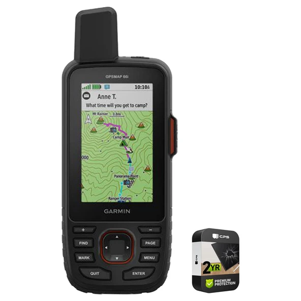Garmin 010-02088-01 GPSMAP 66i GPS Hesaplama ve Uydu İletişimci Grafik Premium 2YR CPS Geliştirilmiş Koruma Paketi ürün görseli 1
