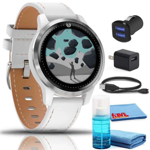 Garmin Legacy Saga Rey Star Wars Smartwatch (40mm) Kit with USB Adaptörs and 6Ave Temizlik Kit ürün görseli 1
