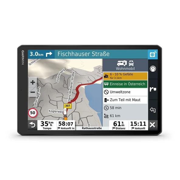 Garmin GPS Navigasyon Cihazı, Bluetooth, Siyah, 10" (25,7 cm) ürün görseli 1