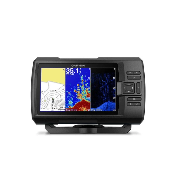 Garmin Striker Plus 7sv - Dönüştürücüsüz Chirp Fishfinder Striker Plus 7sv - Dönüştürücüsüz Chirp Fishfinder, Siyah, Tek Boyut, 0753759184339 ürün görseli 1
