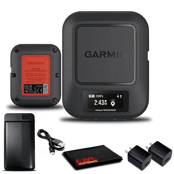 Messenger GPS'de Battery Şarj ve Two USB Wall Adapts ile Garmin ürün görseli 1