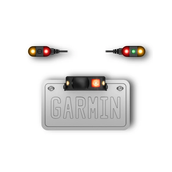 Garmin zūmoTM R1 Radar, motosiklet Arkaview ve Blind Spot Radar Dış Işıklar, Audio Alerts ve Heads-up Göstergeleri Işıklar ürün görseli 1