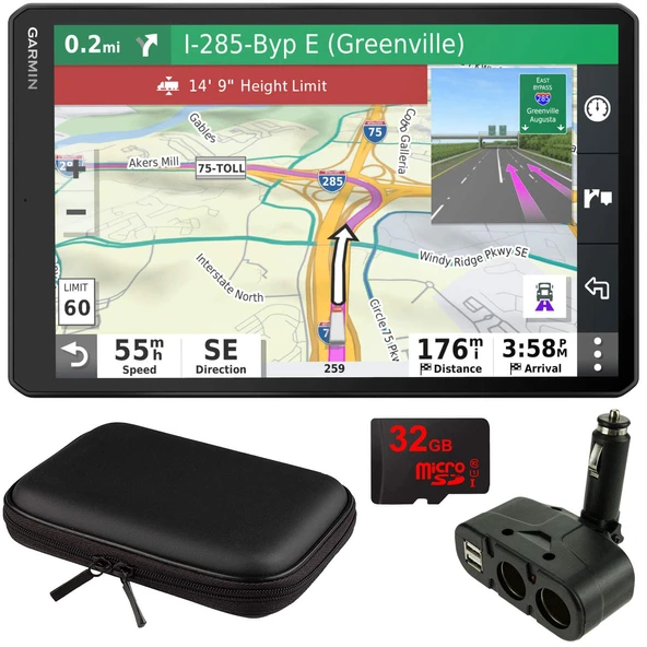 Garmin dezl OTR1000 10" GPS Truck Navigator (010-02315-00) Accessory Sche ürün görseli 1