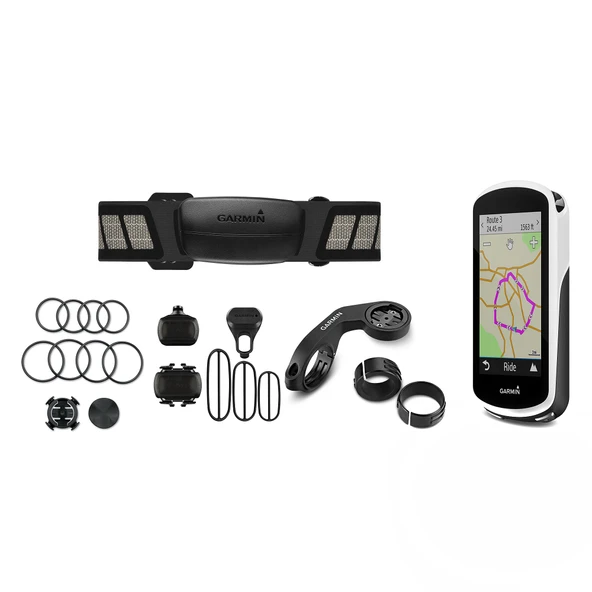 Garmin Edge 1030 Sche, 3.5" GPS Bisiklet/Bike Computer with Navigation and Connected features, Ek Sensörler / Heart Rate Monitor ürün görseli 1