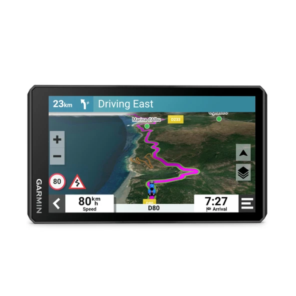 Garmin zūmo XT2 - Ultra parlak 6" HD dokunmatik ekran ve önceden yüklenmiş AB haritası, Maceracı Yönlendirme, uydu görüntüleri, siyah ile yolda ve arazide kullanım için su geçirmez navigasyon sistemi ürün görseli 1