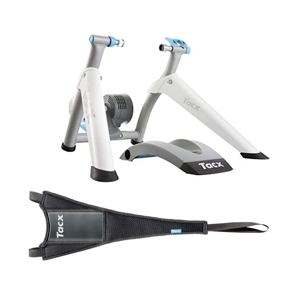 Garmin TacX Flow Smart Bisiklet Trener Sche with TacX Sweat Cover for Phone ürün görseli 1