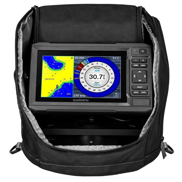 Garmin ECHOMAPTM Plus 63cv Buz Balıkları Sche with GT8HW-IF Transducer ürün görseli 1