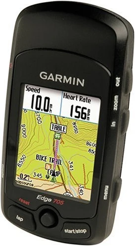 Garmin Edge 705 GPS-Enabled Bisiklet Bilgisayar (Includes Heart Rate Monitor, Speed/Cadence Sensör ve SD Card with Street Maps) ürün görseli 1