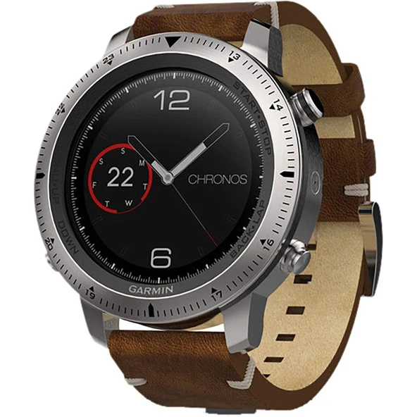 Garmin, Fenix Chronos, Watch, Steel with Brushed paslanmaz Steel Band, 010-01957-02 ürün görseli 1