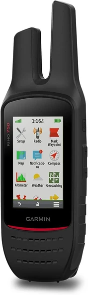 Garmin Rino 750, Rugged el 2-way Radio/GPS Navigator (Premium) ürün görseli 1