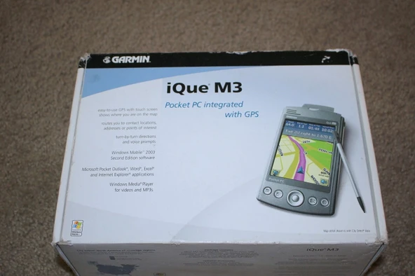 Garmin iQue M3 Pocket PC, GPS ile Entegre ürün görseli 1