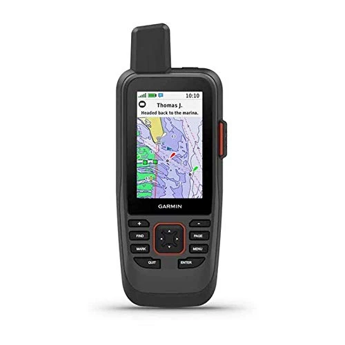 Garmin GPSMAP 86Sci, Floating Hand GPS, Preloaded BlueChart G3 ve Inreach Uydu İletişim yetenekleri, Stream Boat Data From Uyumlu Chartplotters ürün görseli 1