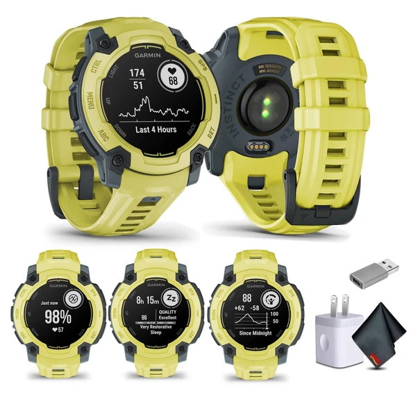 Garmin Instinct E 45mm, Açık GPS Smartwatch, 7/24 Sağlık İzleme, 16 Günlük Battery Life, Sağlık, Fitness ve Taktik Akıllı İzleme Erkekler ve Kadınlar için Grafik ve Taktik Akıllı İzleme ürün görseli 1