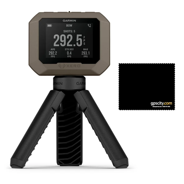 Garmin Xero C1 Pro Compact Chronograph, Simple Set Up Sche with GPS City Microfiber Temizlik Kumaşı (010-02618-10) ürün görseli 1