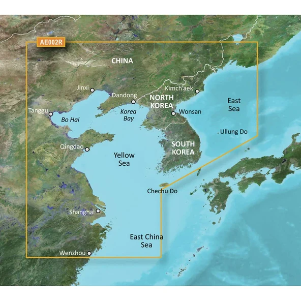 Garmin vae002r Yellow Sea sd Card Orders Over $150 ürün görseli 1