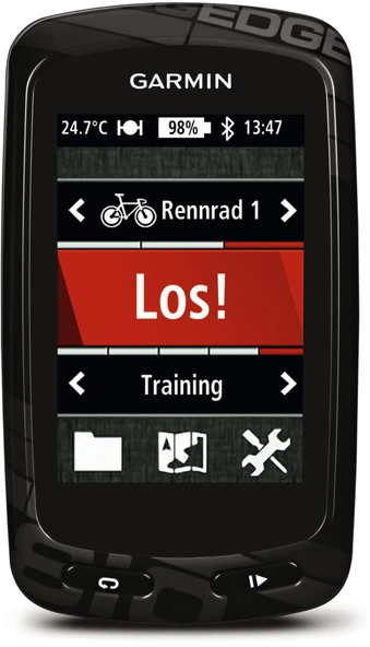 Garmin Edge 810 GPS'li bisiklet bilgisayarı, kalp ve ritim sensörü dahil - navigasyon takibi ürün görseli 1
