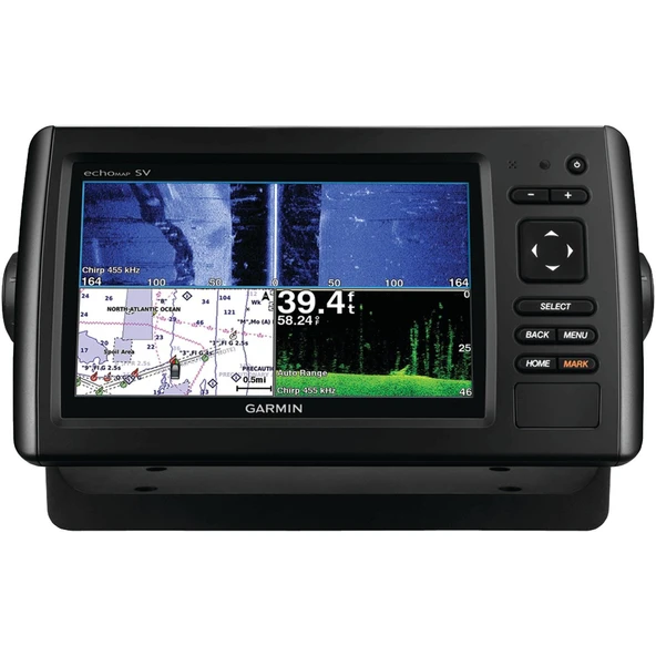 Garmin 010-01803-01 Echomap Chirp 74SV ile transducer ürün görseli 1