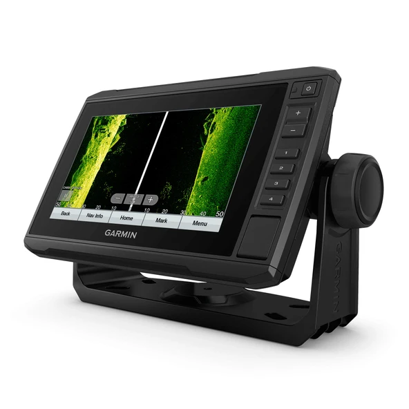 Garmin ECHOMAP UHD 74sv with GT56UHD-TM Transducer, 7"" Keyed-Assist Touchscreen Chartplotter with U.S. BlueChart G3 and attached High-Def Scanning Sonar (010-02-01) ürün görseli 1
