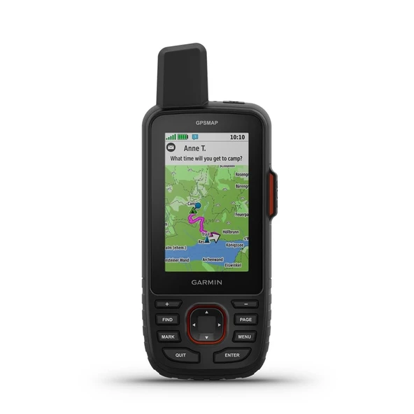 Garmin GPSMAP 67i,EU - - -, Siyah / Turuncu ürün görseli 1