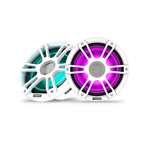 Garmin Fusion® Signature Series 3i Marine Coyel Konuşmacılar, 8.8" 330-watt CRGBW Co aksiyel Spor Beyaz Deniz Konuşmacıları (Pair) ürün görseli 1