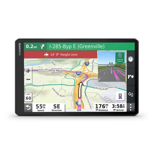 Garmin dhinozl OTR1000, 10inch GPS Truck Navigator, Easy-to-Read Touch Ekran görüntüsü, Özel kamyon Routing ve Load-to-Dock Rehberlik ürün görseli 1
