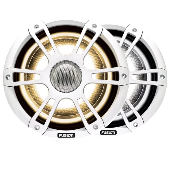 Fusion Signature Series 3, SG-FL652SPW Spor Beyaz 6.5 inç Deniz Konuşmacıları, CRGBW LED Aydınlatma ile, bir Garmin Brand ürün görseli 1