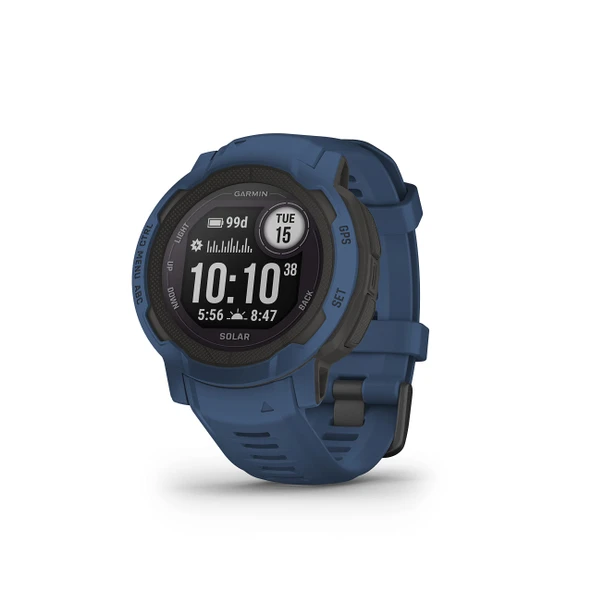 Garmin Instinct 2 Solar - Akıllı saat modunda sonsuz pil ömrü, 40'tan fazla spor uygulaması, GarminPay, egzersiz durumu, kondisyon yaşı, uyku analizi ve çok daha fazlasına sahip GPS akıllı saati ürün görseli 1