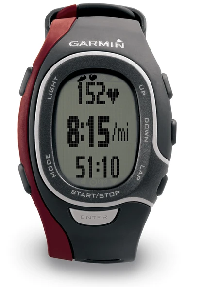 Garmin FR60 erkek, göğüs kemeri dahil kırmızı ürün görseli 1