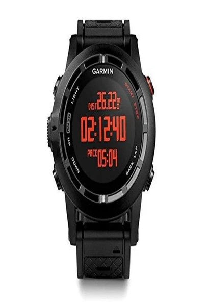Garmin Fenix ​​​​2 GPS çoklu spor saati, kalp atış hızı göğüs kemeri dahil, siyah ürün görseli 1