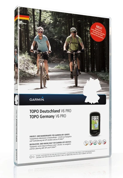 Garmin TOPO Almanya V6 PRO ürün görseli 1