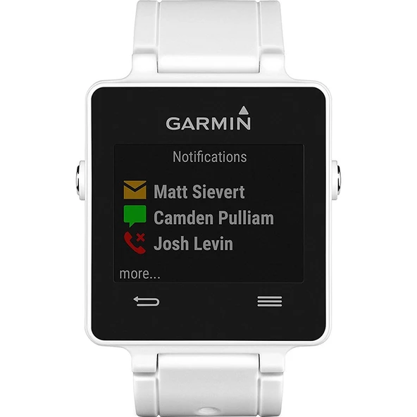 Garmin vivoaktif Spor GPS akıllı saati - kalp atış hızı göğüs kemeri, 3 haftalık pil ömrü dahil ürün görseli 1