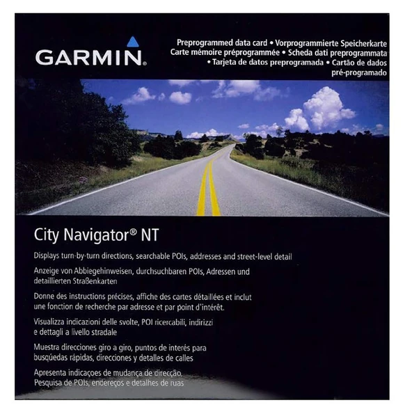 Garmin Map City Navigator Egypt NT (SD/mikroSD kart) ürün görseli 1