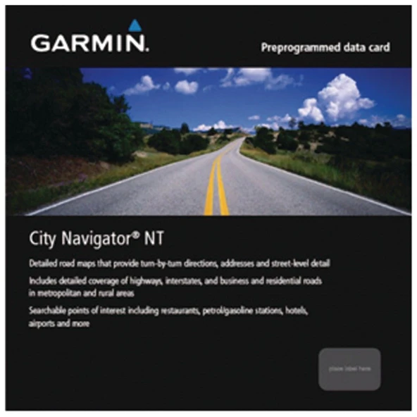 Garmin City Navigator İtalya ve Yunanistan (mikroSD/SD Card) ürün görseli 1