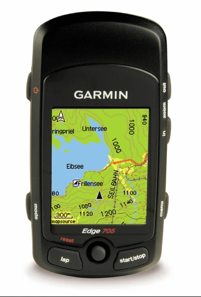 Göğüs kemeri + ritim sensörü ile Garmin GPS Edge 705 paketi ürün görseli 1