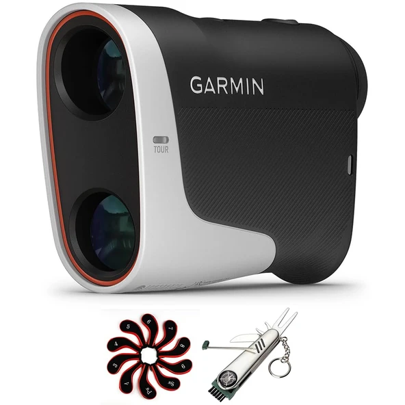 Garmin 010-02950-00 Approach Z30 Golf Laser Range Finder Range Up to 400 Yards Away Scheer Covers Set and Steel 7in-1 Multi-Function Golf Tool 7in-1 Multi-Function Golf Tool ürün görseli 1