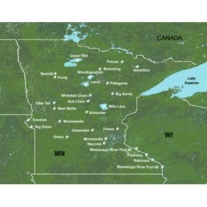 Garmin Map Source LakeMaster Minnesota Freshwater Map Micro ürün görseli 1