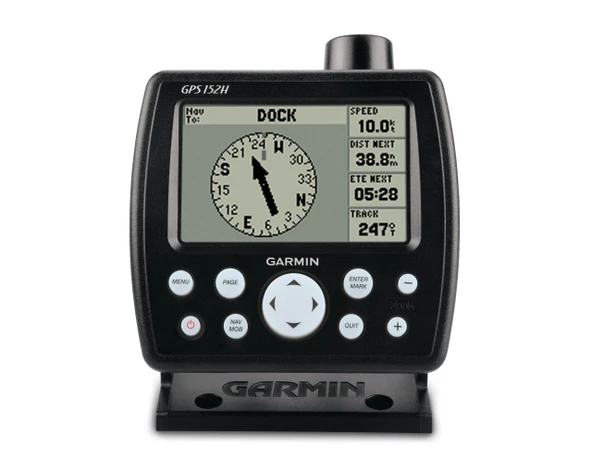 Garmin GPS 152H GPS Track Plotter Yüksek Hassasiyet - Grayscale - İç Anten ürün görseli 1