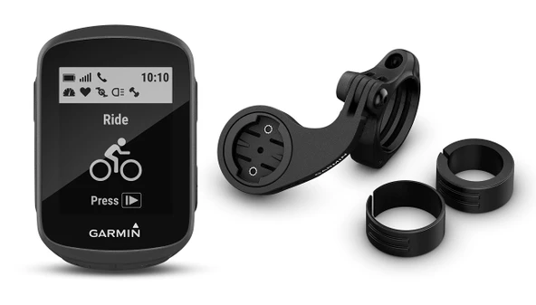 Garmin Edge 130 MTB Paketi – dağ bisikleti montajı, Edge uzaktan kumandası ve silikon kılıfı olan kompakt GPS bisiklet bilgisayarı. 1,8" ekran, kapsamlı hız/mesafe verileri, 15 saate kadar pil ömrü ürün görseli 1