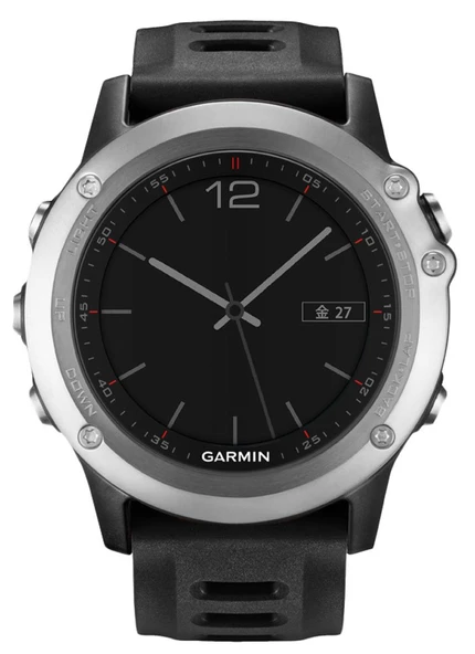 Garmin 010-01338-08 Garmin Fenix 3 Silver/Black - Japonya Version ürün görseli 1