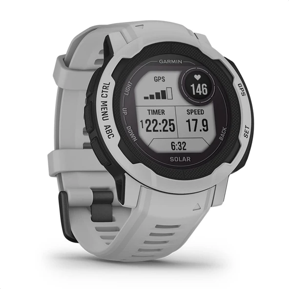 Garmin Instinct 2 Solar – Akıllı saat modunda sonsuz pil ömrü, 40'tan fazla spor uygulaması, ödeme, egzersiz durumu, fitness yaşı, uyku analizi ve çok daha fazlasına sahip GPS akıllı saat ürün görseli 1