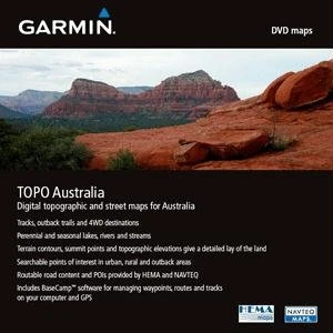 Garmin TOPO! 2004 Avustralya Harita mikro SD Card ürün görseli 1
