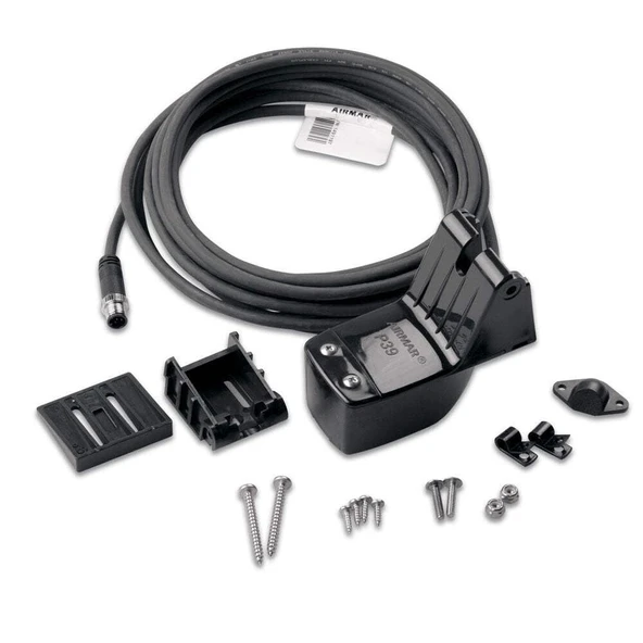 Garmin AIRMAR P39 Akıllı Sensör, Transom Dağı, Derinlik, Hız, Temp, 20ft, NMEA 2000 ürün görseli 1