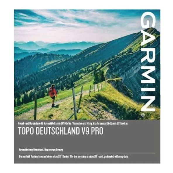 Garmin Topo TOPO Almanya v9 PRO MicroSD/SD ürün görseli 1